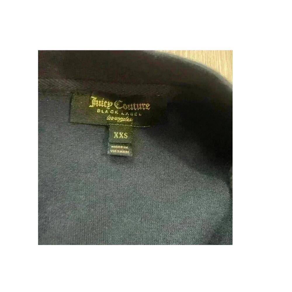 Juicy Couture Velour Westwood Jacket, Varsity style, women’s XXS, NWT, Zip Up - Picture 3 of 8